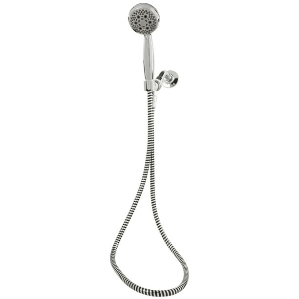 Bracket Holder Outlet Shower Head Handset&Hose Bathroom Round Hand Shower Kit Bracket Holder Outlet Shower Head Handset&Hose Bathroom Round Hand Shower Kit